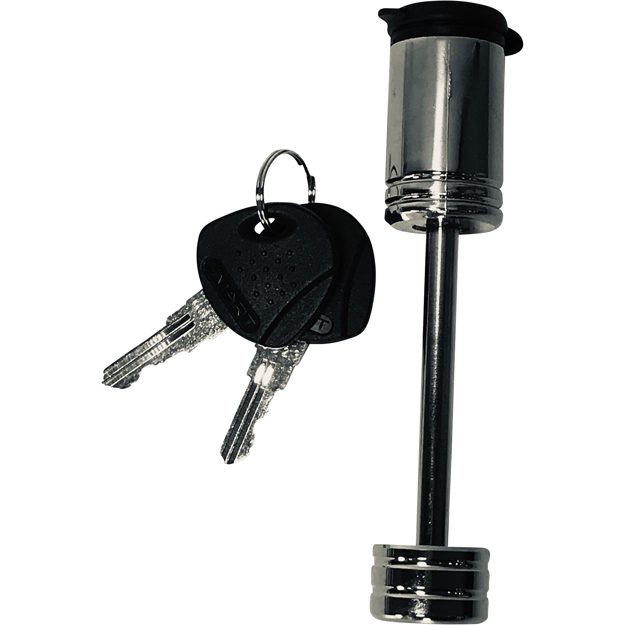 Ultra-Tow Barrel-Style Locking Coupler Pin, 2-1/2in. Coupler Span, 2 Keys